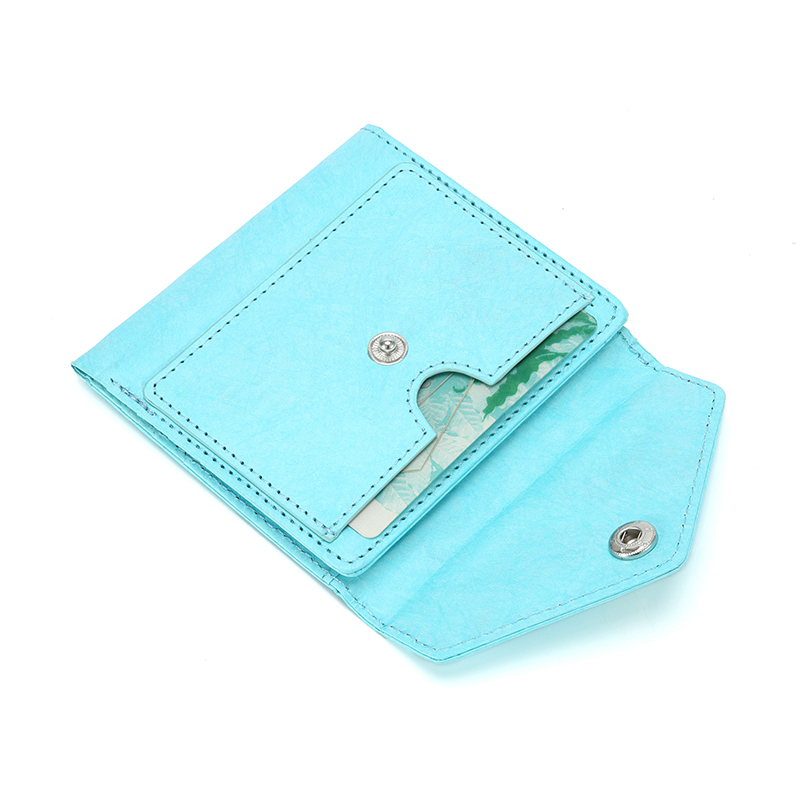 Tyvek leaf design wallet