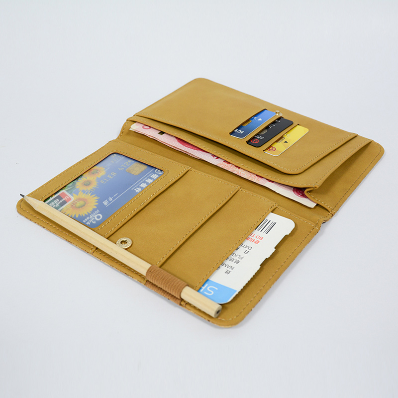 الفلين محفظة السفر RFID حجب الوثيقة منظم حقيبة/الأسرة حامل جواز السفر