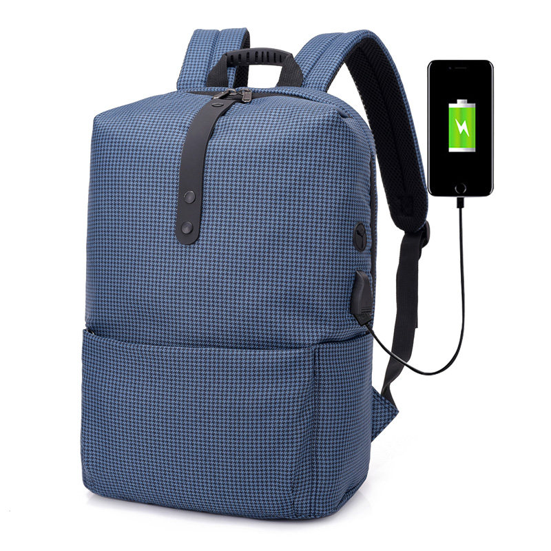 السفر حقيبة المدرسة مع USB ميناء الشحن 15.6 بوصة الطبيب حقيبة عمل لطلاب الكلية